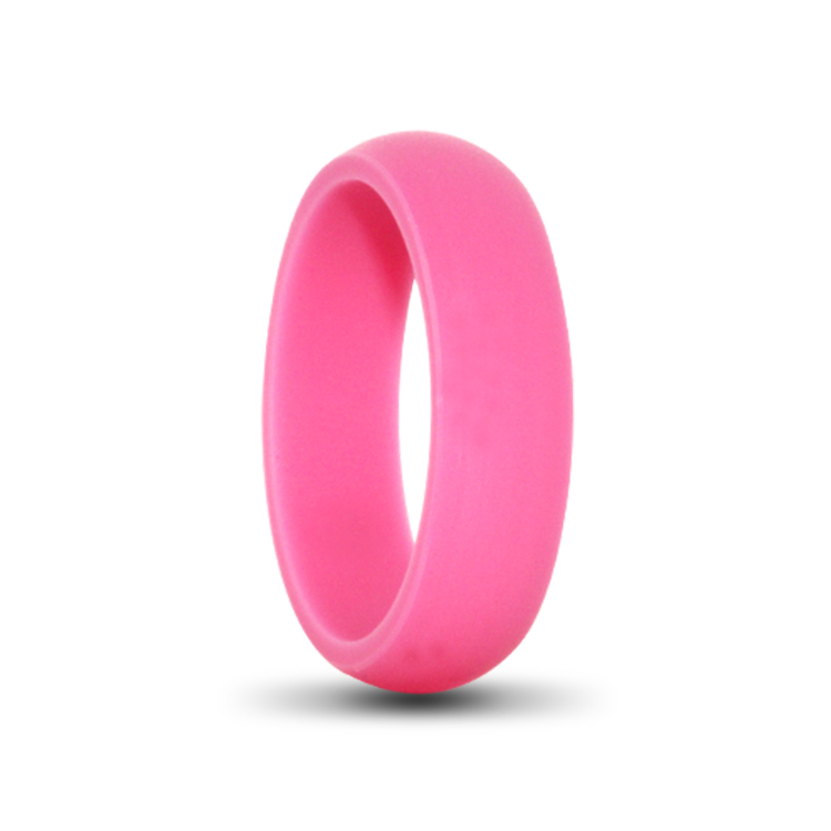 Pink Ladies Silicone Fitness Rings