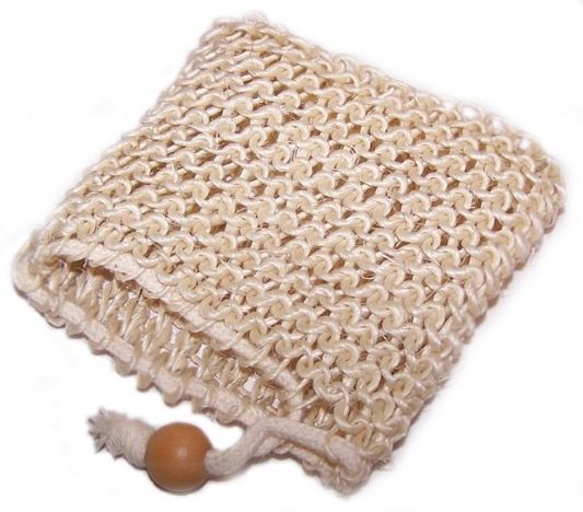 Sisal soap bag