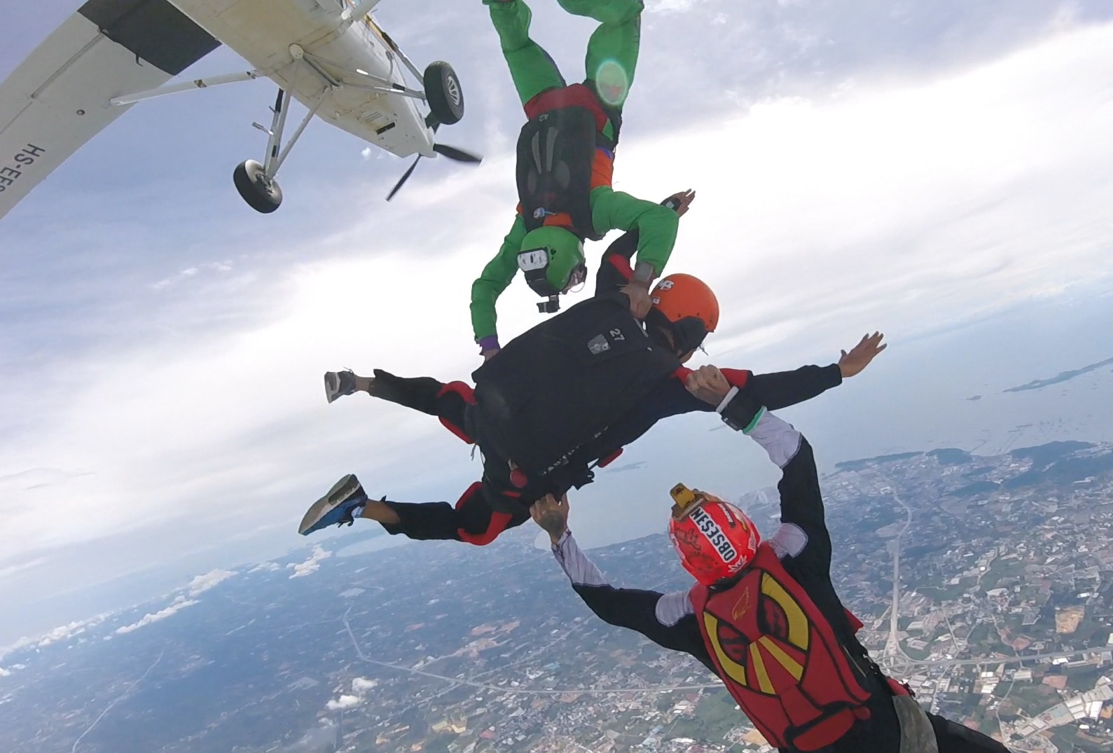 Skydiving
