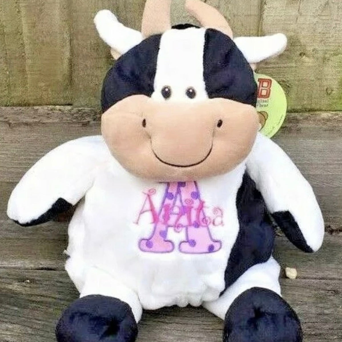 Personalised Embroider Buddy Cow