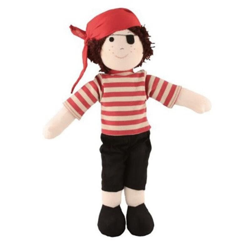 Personalised Pirate Rag Doll made by Bonikka