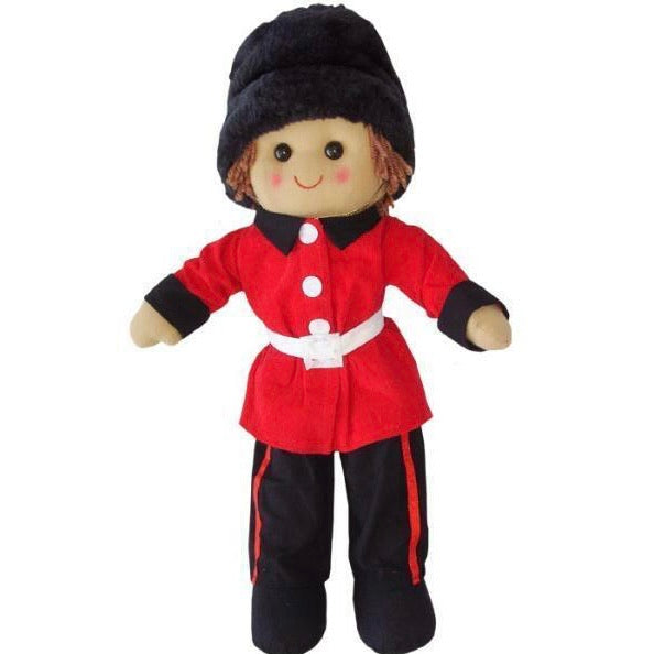 Personalised Rag Doll Powell Craft London Guard