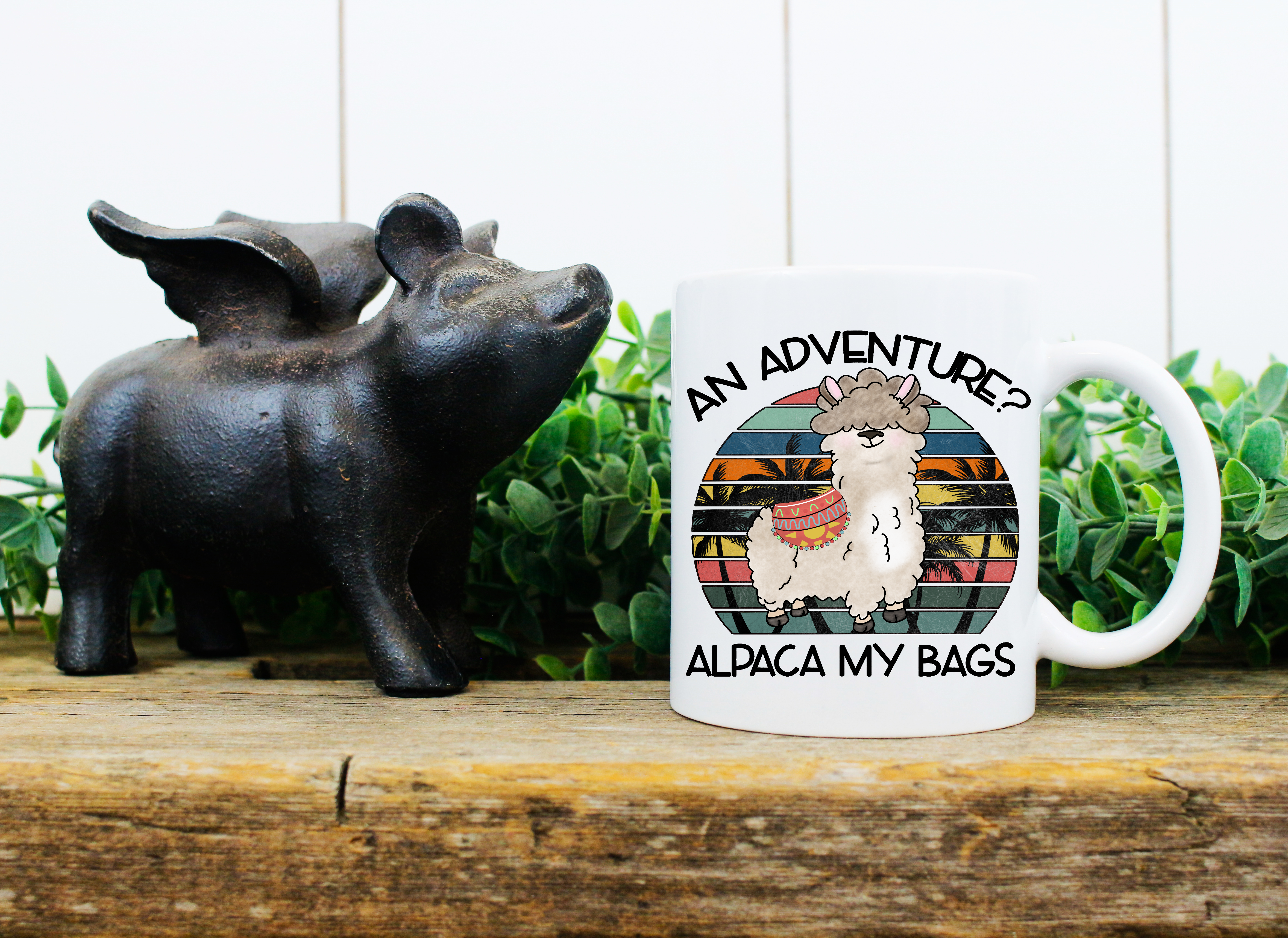 Personalised Mug!! An Adventure? Alpaca My Bags!