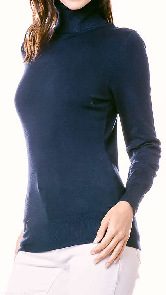 Clarissa Lightweight Long Sleeve Turtleneck Sweater