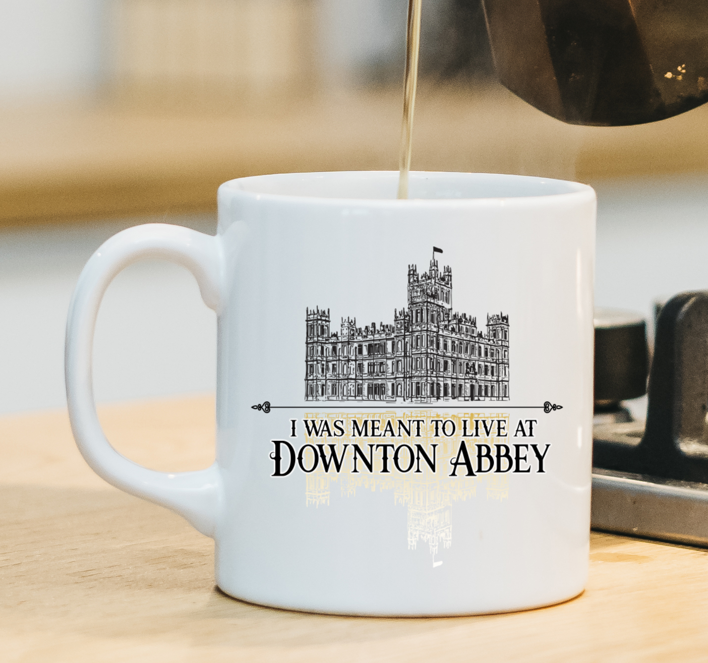 Personalised Mug - Downton Abbey Design