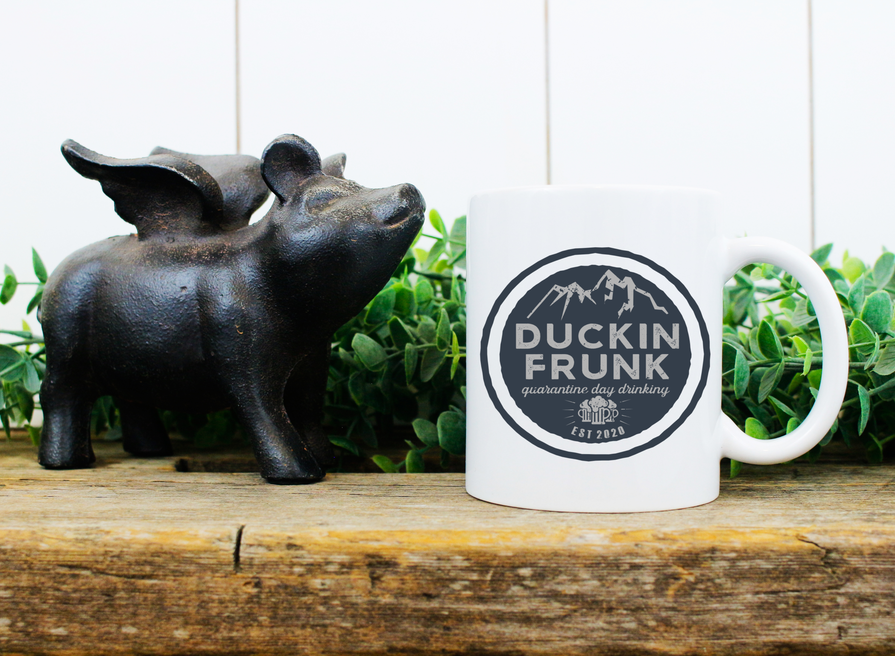 Personalised Mug Duckin Frunk - Funny Adult Day Drinking