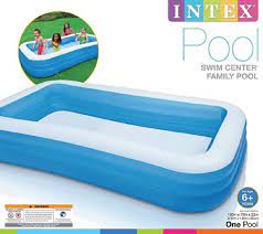 INTEX Swim Center Family Pool (120 inch L x 72 inch W x 22 inch H) | WISHHUB