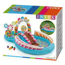 Intex - Candy Zone Play Center Inflatable Pool (10 ft long) - 57149 -  Planet X | Online Toy Store for Kids & Teens Pakistan