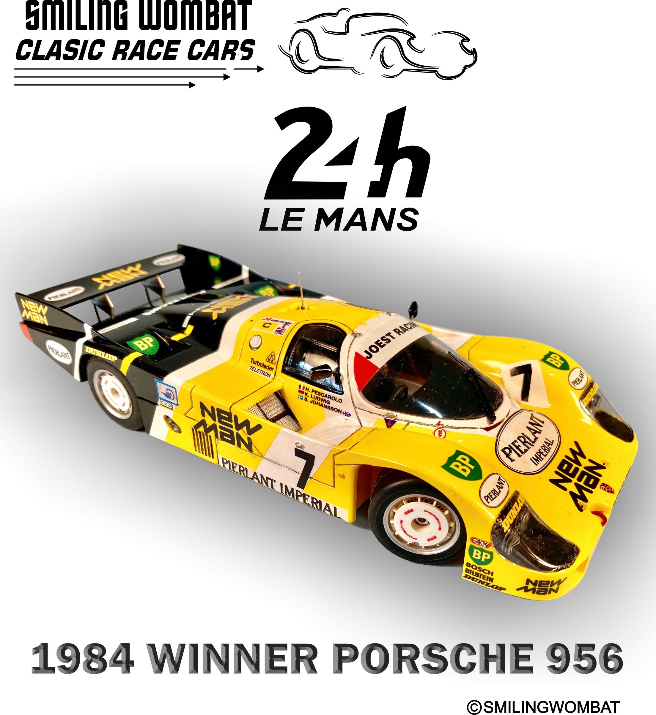 1984 Porsche 956 from Smiling Wombat